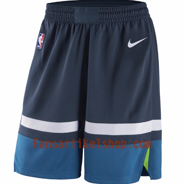 NBA Minnesota Timberwolves Herren Shorts Dunkelblau Nike Swingman